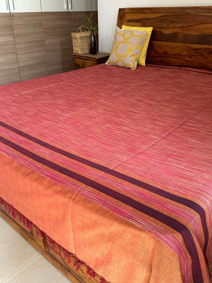 Roshan Handwoven Cotton Bedcover - Image 6