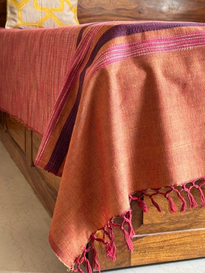 Roshan Handwoven Cotton Bedcover - Image 4