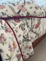Quilted Reversible Cotton Bedcover - Image 4