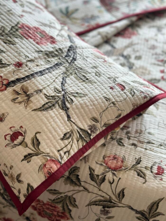 Quilted Reversible Cotton Bedcover - Image 5
