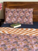 Quilted Reversible Cotton Bedcover