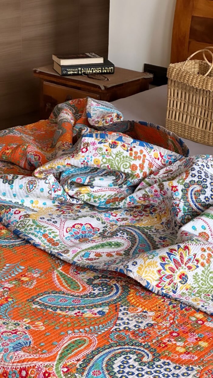 Narangi Bliss 5 piece set Bedcover - Image 4