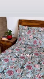 Jumbo Size Floral Bedsheet - Image 3