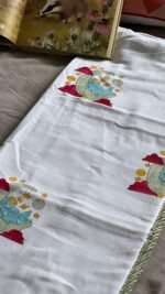 Chanda Mama Handblocked Reversible Dohar - Image 5