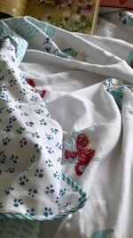 Cute Tiger Handblocked Reversible Dohar - Image 4