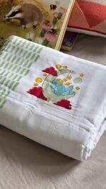 Chanda Mama Handblocked Reversible Dohar