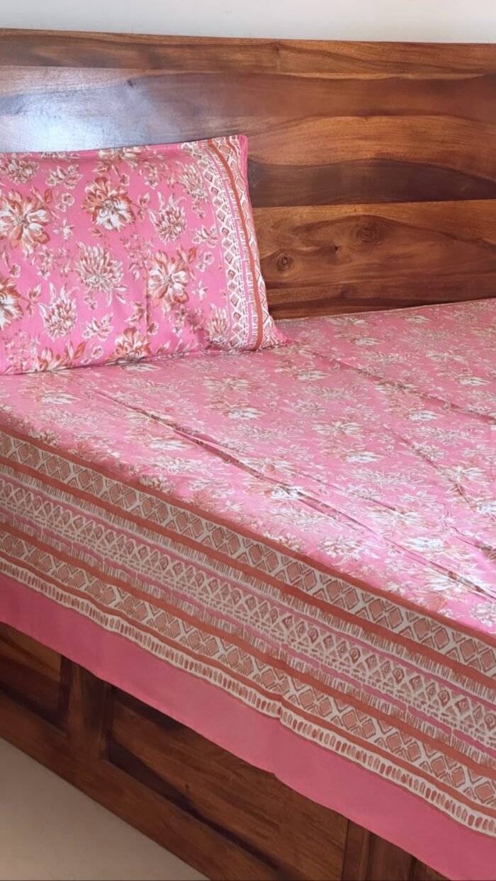Gulmohar cotton Bedsheet - Image 4