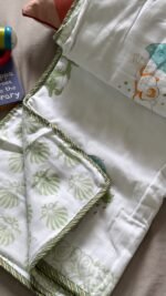 Elephant Handblocked Reversible Dohar - Image 3