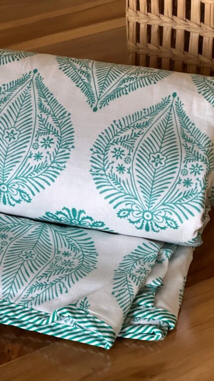 Handblocked Double Bed Mul Dohar