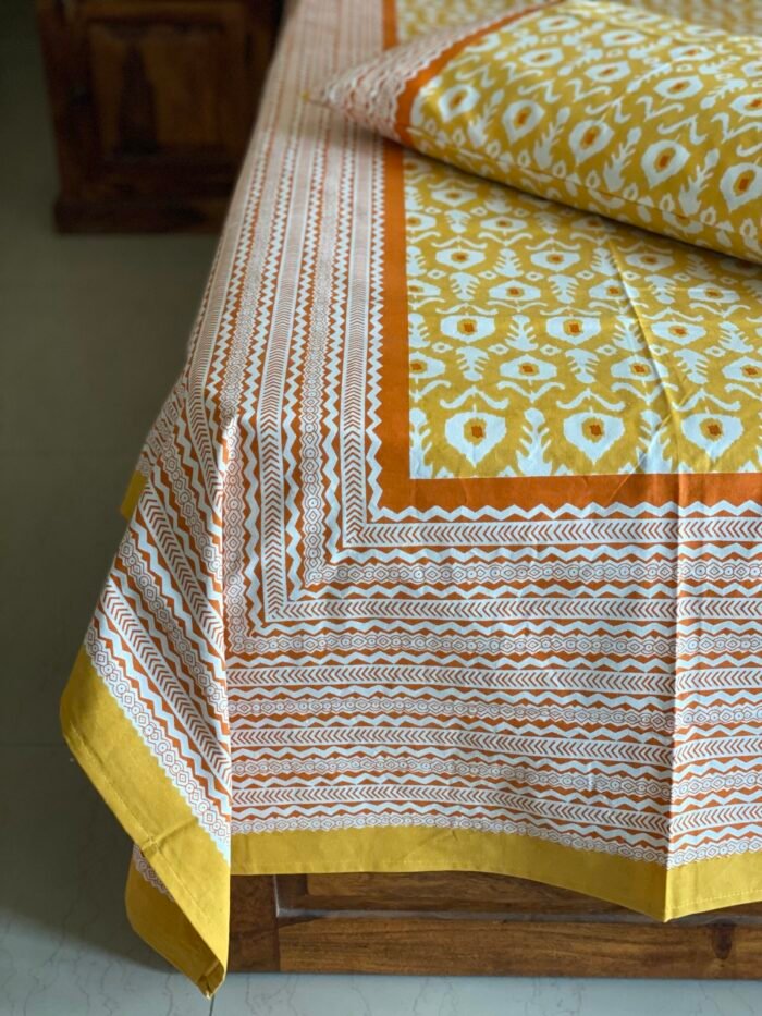 Gulmohar cotton Bedsheet - Image 3