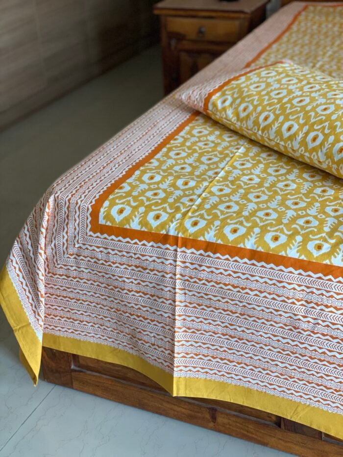 Gulmohar cotton Bedsheet - Image 2