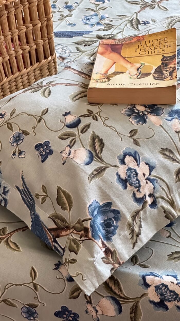 Sawan King Size Cotton Bedsheet - Image 3