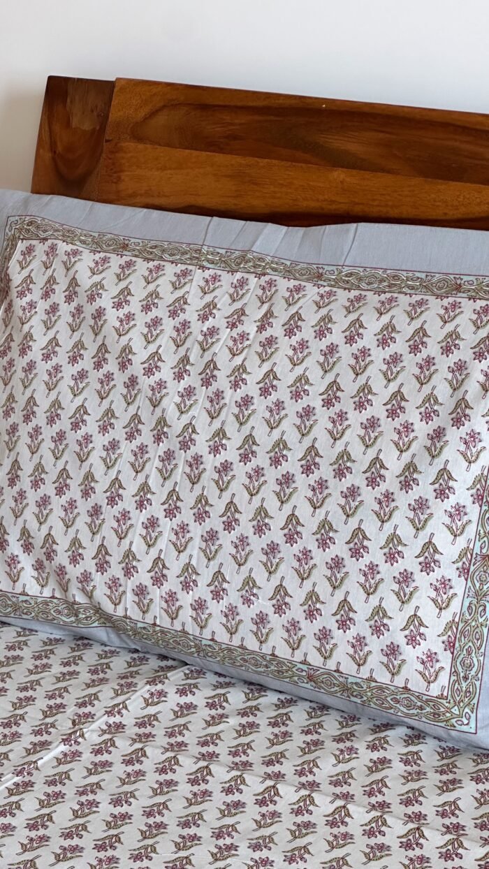 Phool bagh Cotton Bedsheet - Image 4