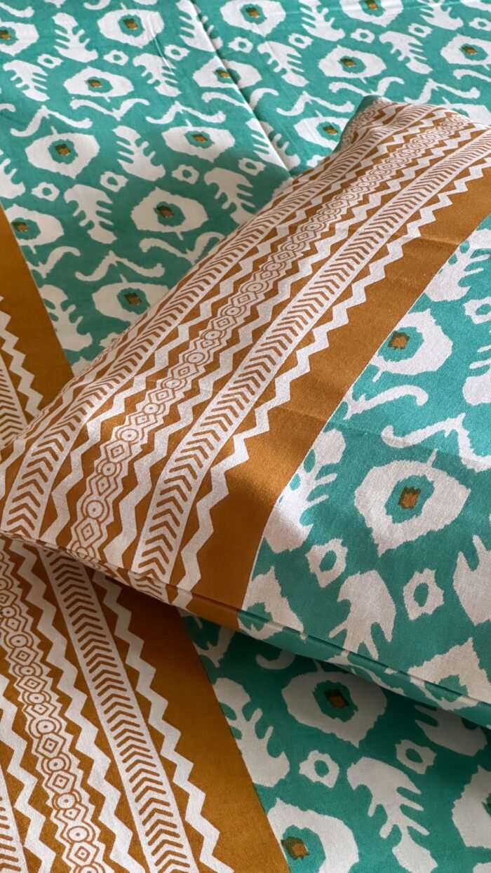 Gulmohar Cotton Bedsheet - Image 2