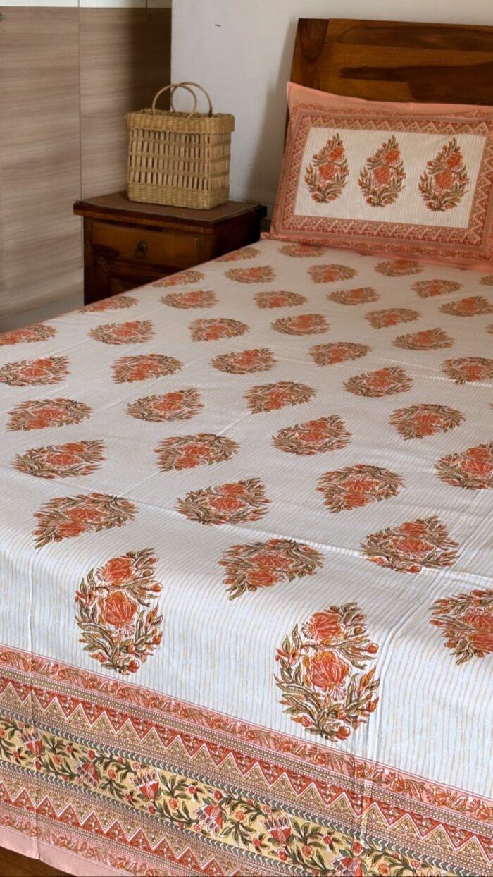 Narang King Size Cotton Bedsheet - Image 2