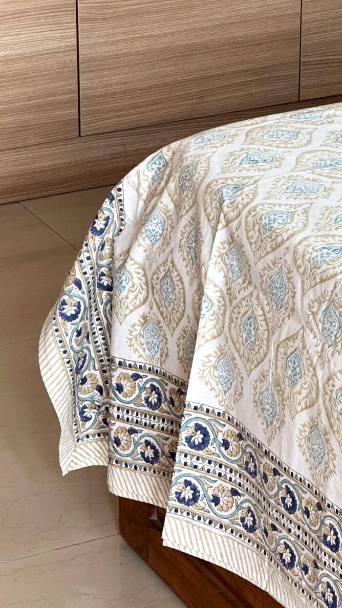 Gulnaar Premium King Size Bedsheet - Image 6