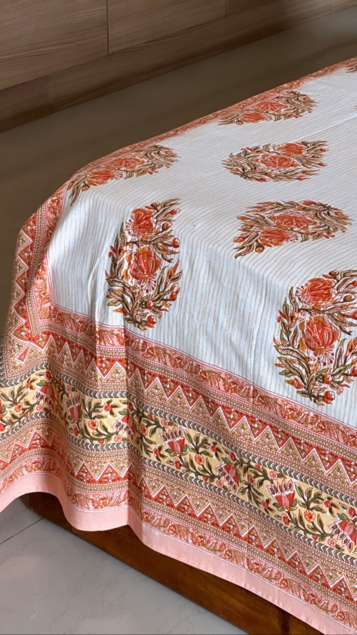 Narang King Size Cotton Bedsheet - Image 4