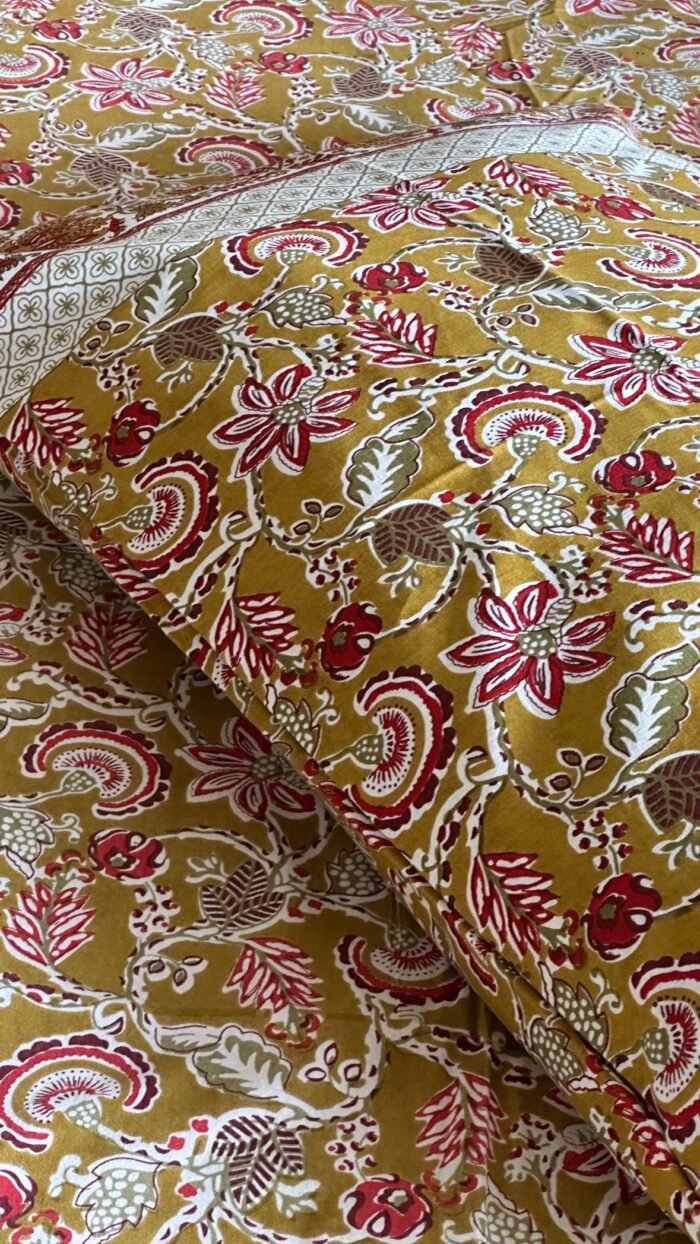 Gulmohar Cotton Bedsheet - Image 6