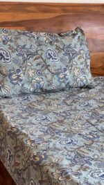 Sawan King Size Cotton Bedsheet