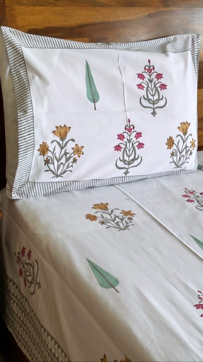 Premium Super King Size Bedsheet - Image 2