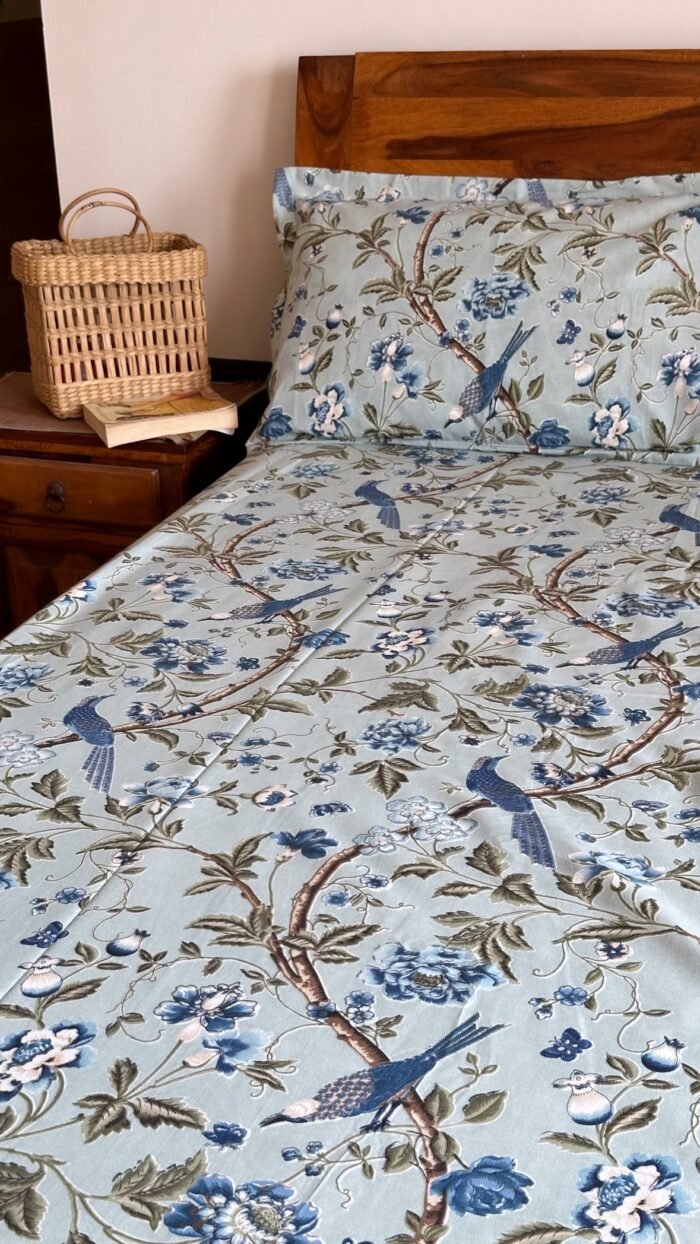 Sawan King Size Cotton Bedsheet - Image 4
