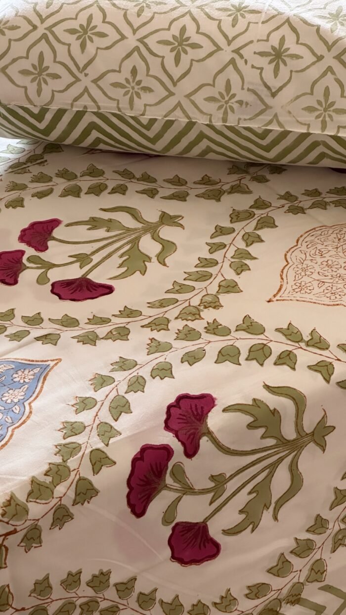 Gulzaar Premium Super King Size Bedsheet - Image 8