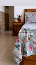 Sawan King Size Cotton Bedsheet
