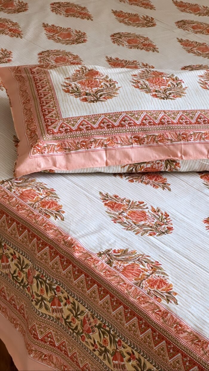 Narang King Size Cotton Bedsheet - Image 5