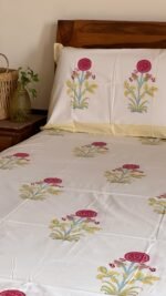 Gulzaar premium Super King Size Bedsheet - Image 4
