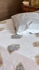 Gulnaar Premium King Size Bedsheet - Image 8