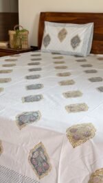 Gulnaar Premium King Size Bedsheet - Image 2