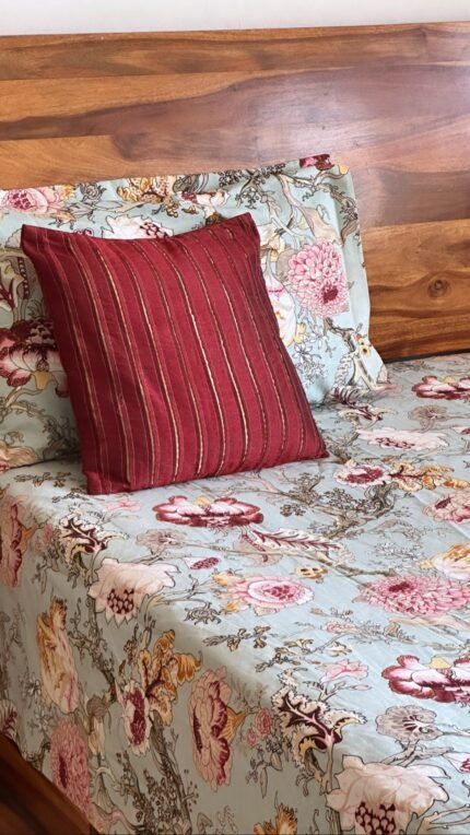 Sawan King Size Cotton Bedsheet