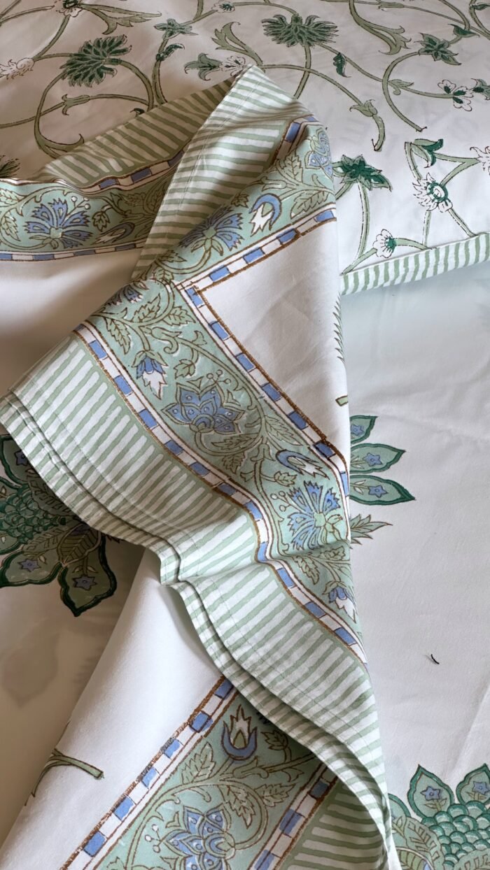 Gulnaar Premium King Size Bedsheet - Image 7