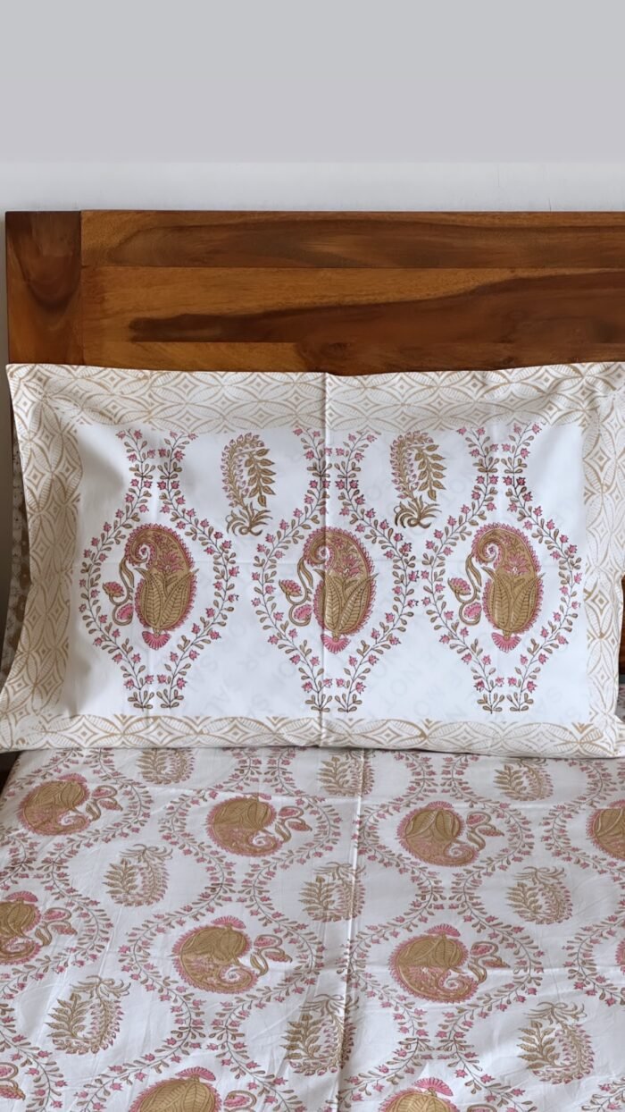 edc200e5-13b2-4dbb-b1a4-18078f26642a Gulzaar Premium Super King Size Bedsheet - Image 4