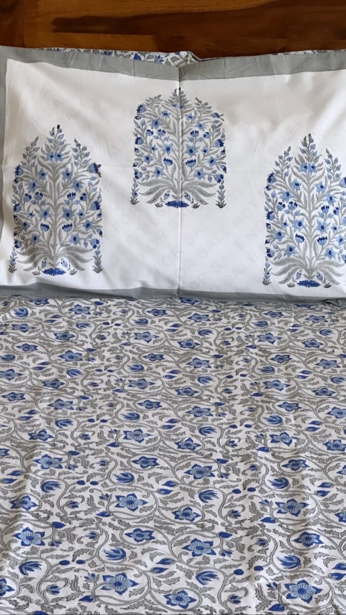f6b5ed7d-f4a5-4237-8707-119116ebe0fc Gulzaar Premium Super King Size Bedsheet - Image 2