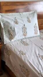 Gulzaar Premium Super King Bedsheet - Image 6