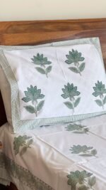 Gulnaar Premium King Size Bedsheet - Image 4