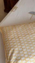 Gaj Angan Handblocked Super King Size Bedsheet - Image 3