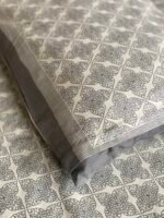 Grey Cotton Bedsheet - Image 3