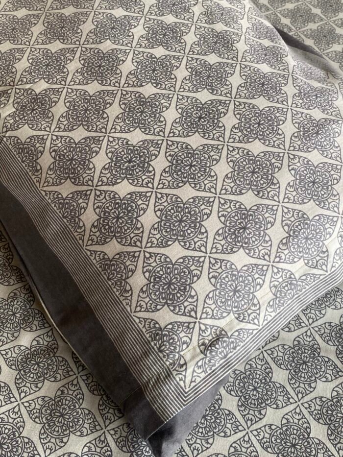 Grey Cotton Bedsheet - Image 6