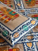 Ethnic King SizeCotton Bedsheet - Image 4