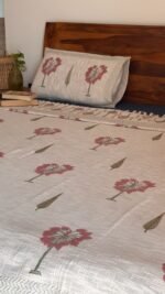 Gulfam Handwoven premium Super King Size Bedcovers