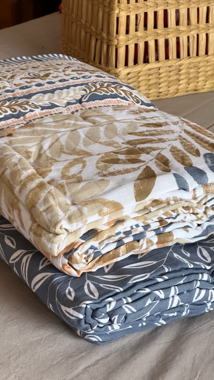 Reversible Single Cotton Dohar (Pair) - Image 4