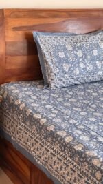 Bashira  Super King Size Cotton Bedsheet - Image 5