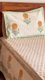 Marigold Super King Size Bedsheet - Image 7