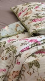 Quilted Reversible Cotton Double Bed Bedcover