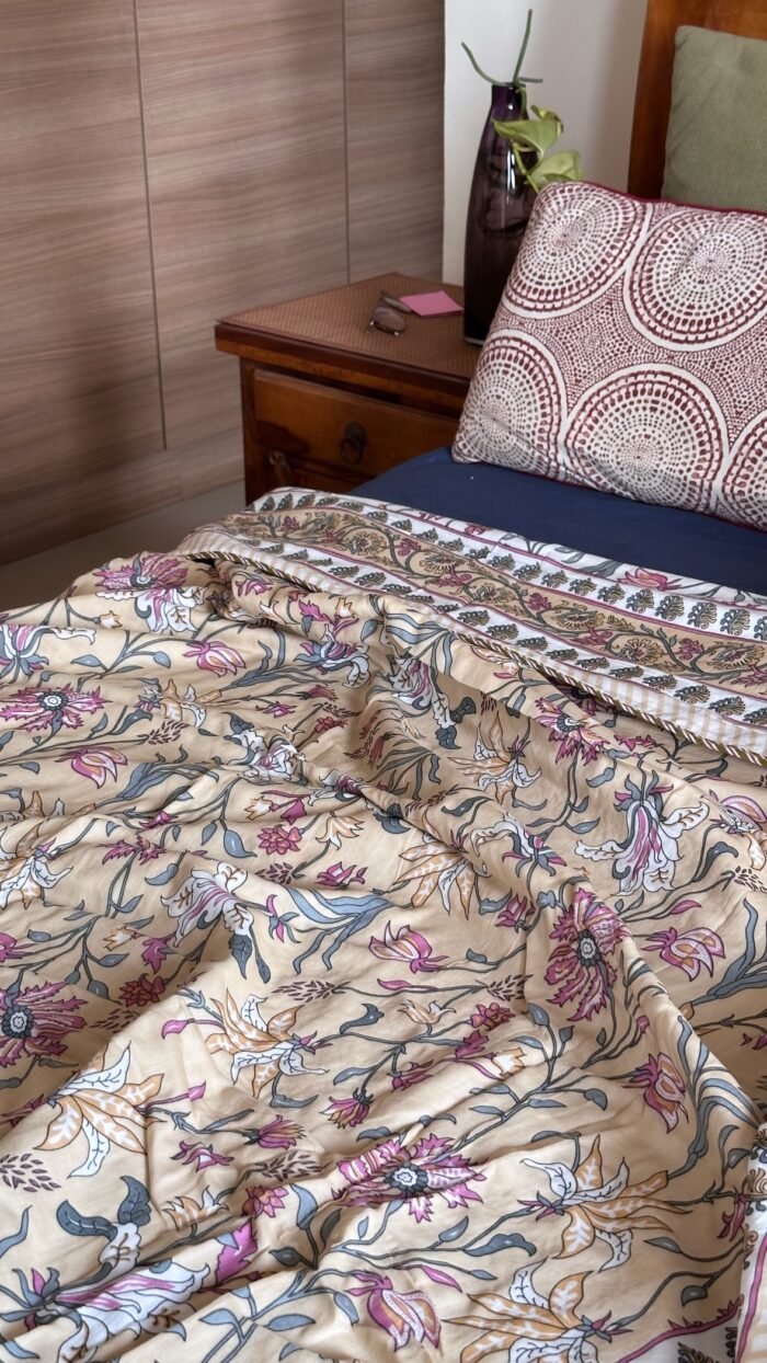 Reversible Single Bed Cotton Dohar (Pair) - Image 4