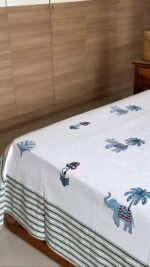 Dori Handblocked Bedsheets - Image 2