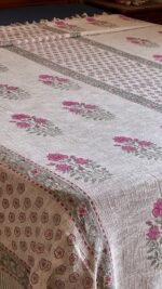 Gul Mehar Handwoven Premium Suepr King Size Bedsheet - Image 4