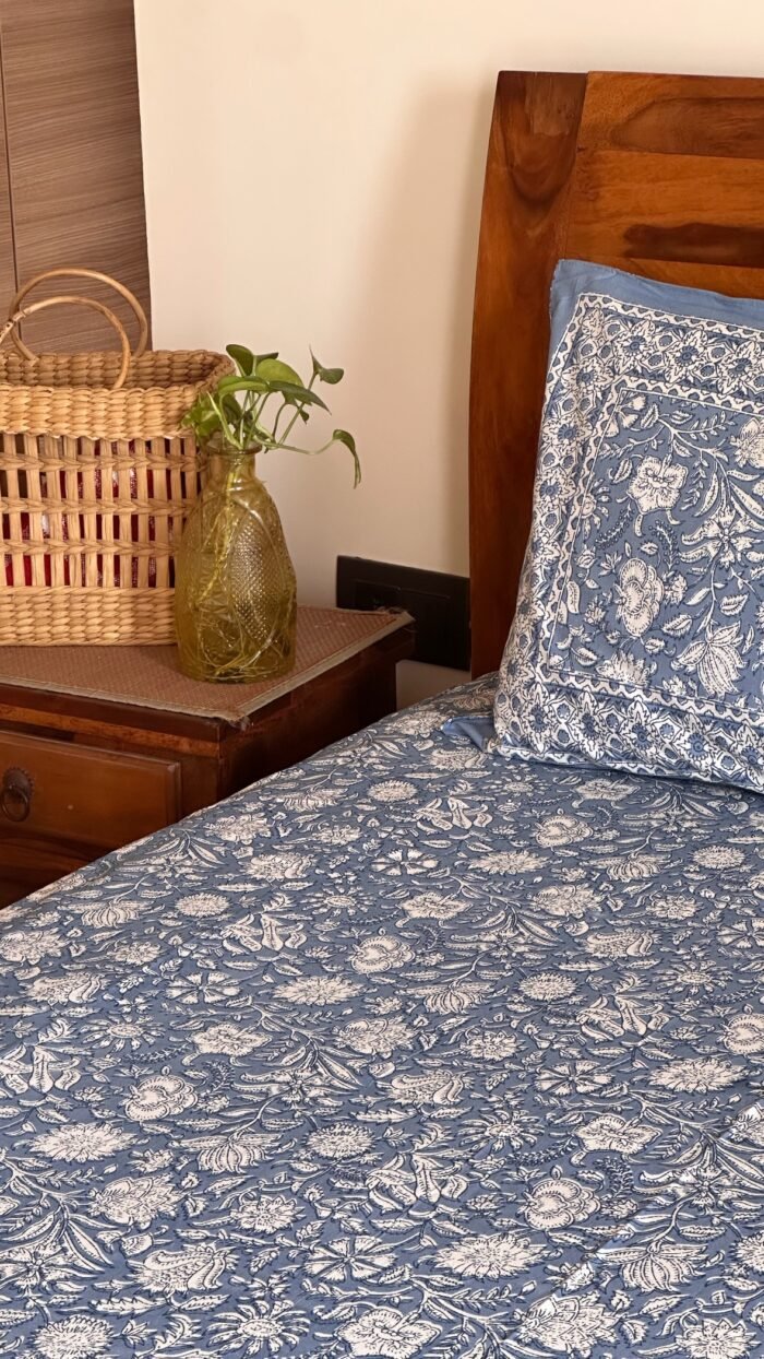 Bashira  Super King Size Cotton Bedsheet - Image 4